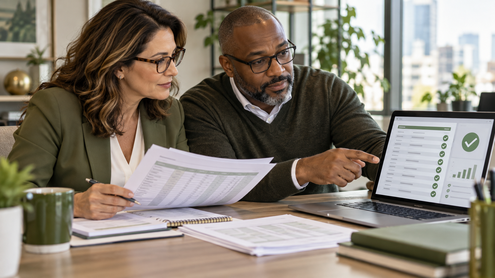 Tax operations professionals reviewing recipient records and validation results